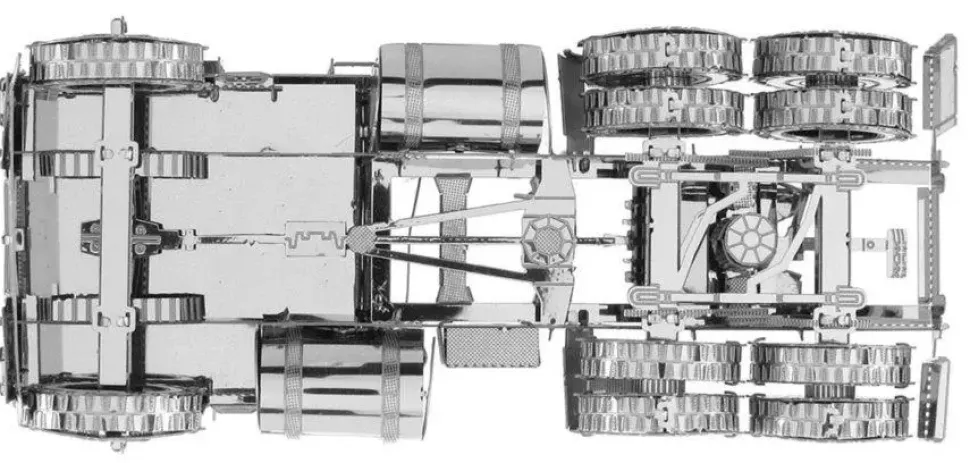 Puzzle Freightliner: COE Truck 3D