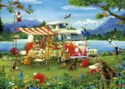 Puzzle Férias de acampamento