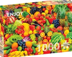 Puzzle Frutas e vegetais