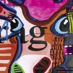 Puzzle Gado Legal - Vacas Listradas