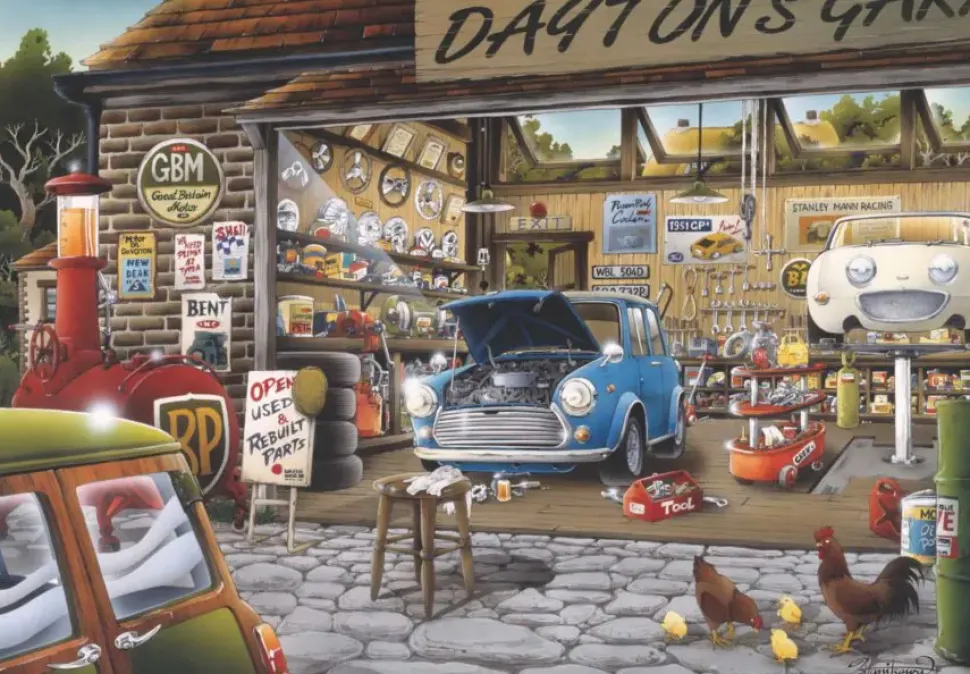 Puzzle Garagem de Dayton