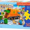 Puzzle Garbage Car 30 peças