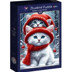 Puzzle Gatinhos no inverno