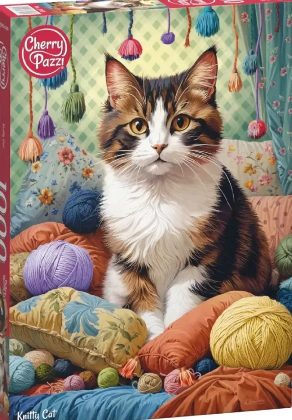 Puzzle Gato Tricotado