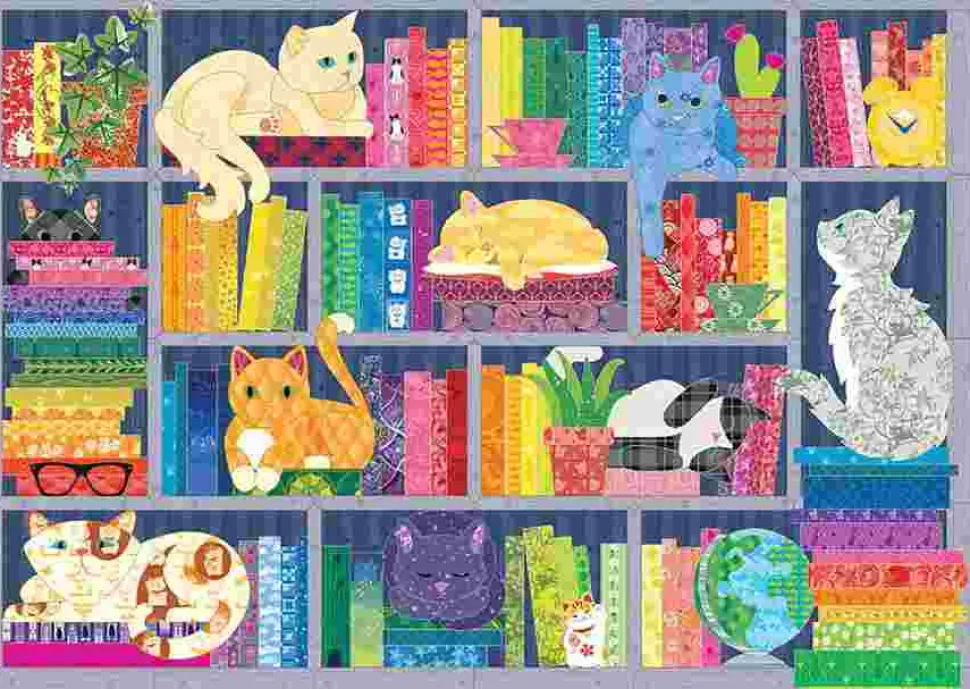 Puzzle Gatos arco-íris