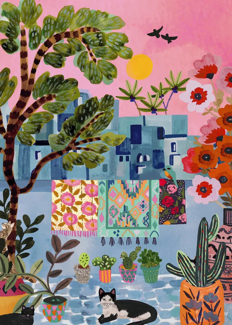 Puzzle Gatos Chefchaouen - Marrocos