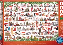 Puzzle Gatos de férias