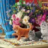 Puzzle Gatos intrigantes