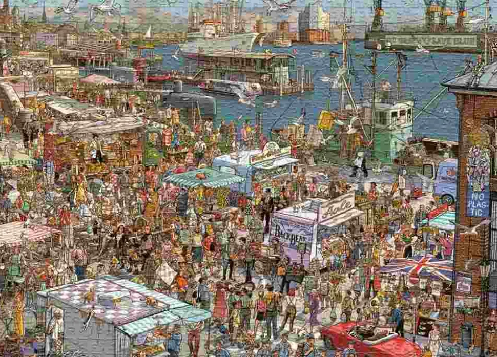 Puzzle Göbel, Knorr: Peixe fresco!