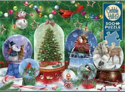 Puzzle Globos de neve