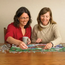 Puzzle Globos de neve