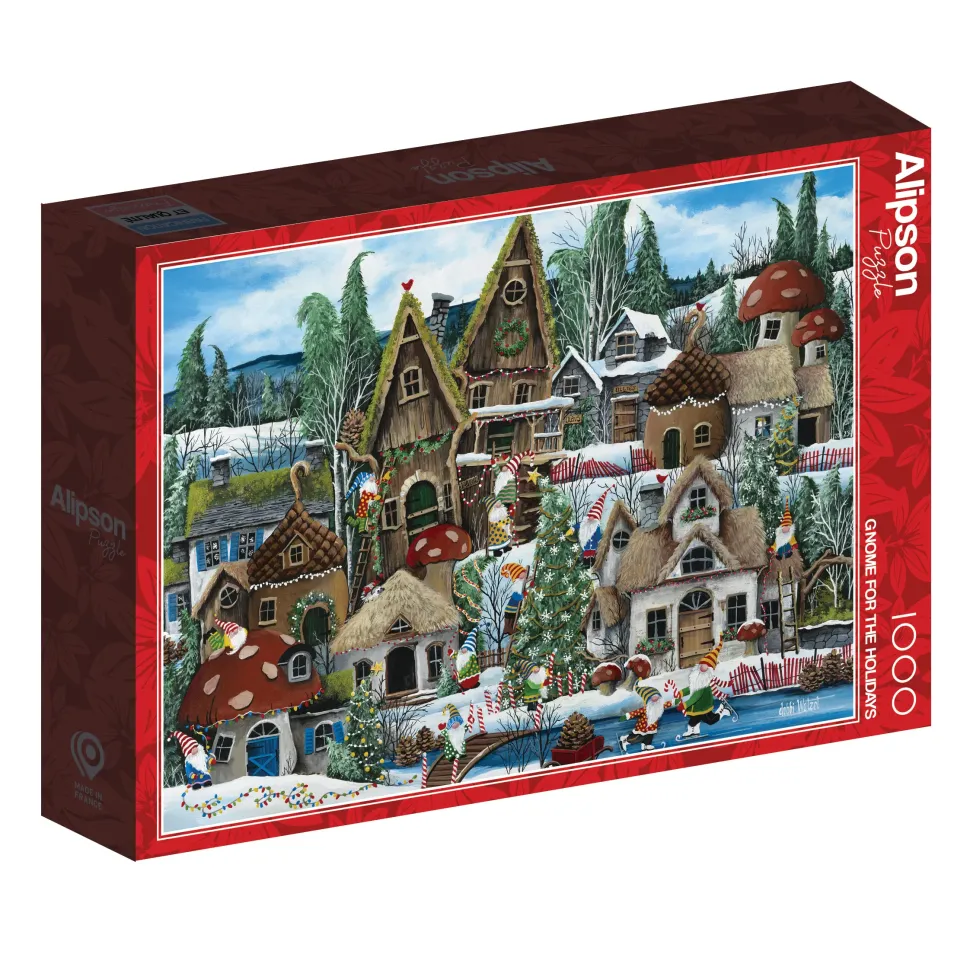 Puzzle Gnomo para as férias