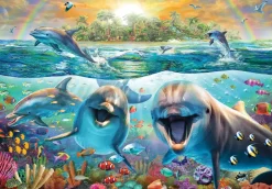 Puzzle Golfinhos Risonhos