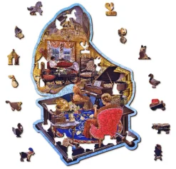 Puzzle Gramofone aconchegante