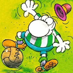 Puzzle Guillermo Mordillo: Crazy Football