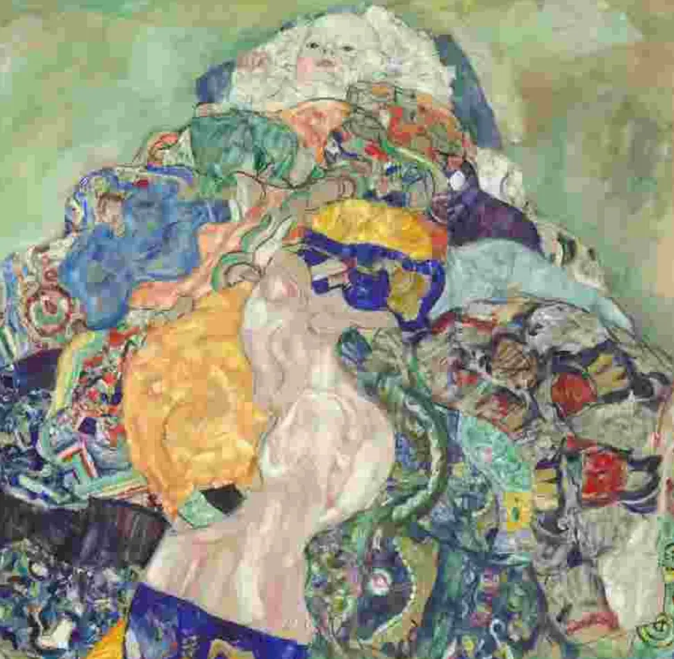 Puzzle Gustav Klimt: Bebê, 1917/1918