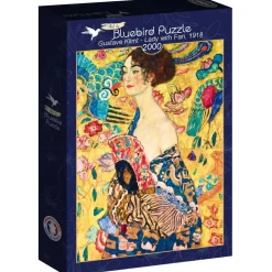 Puzzle Gustav Klimt: Dama com Leque, 1918