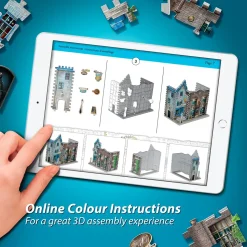 Puzzle Harry Potter: loja de varinhas de Olliwanders e Scribbulus