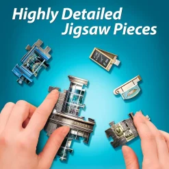 Puzzle Harry Potter: loja de varinhas de Olliwanders e Scribbulus