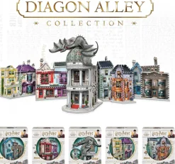 Puzzle Harry Potter: Madam Malkinas e Florean Fortescues Ice Cream 3D