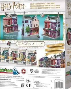 Puzzle Harry Potter: suprimentos de quadribol de qualidade e boticário de lesmas e Jiggers