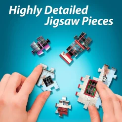 Puzzle Harry Potter: suprimentos de quadribol de qualidade e boticário de lesmas e Jiggers