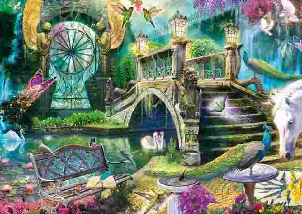 Puzzle Haynie: O jardim secreto