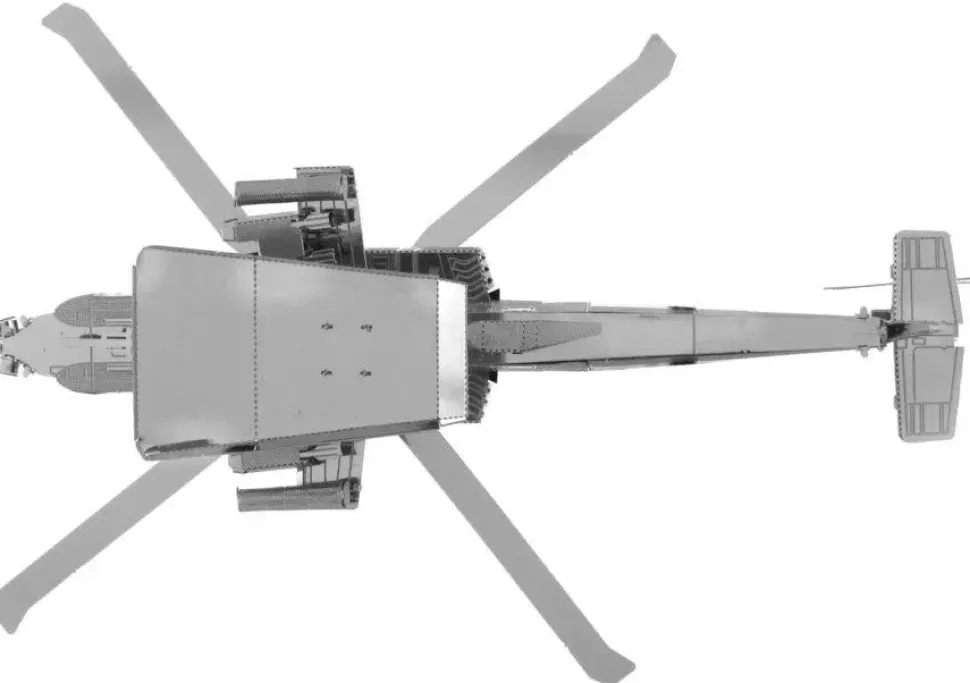 Puzzle Helicóptero AH-64 Apache 3D