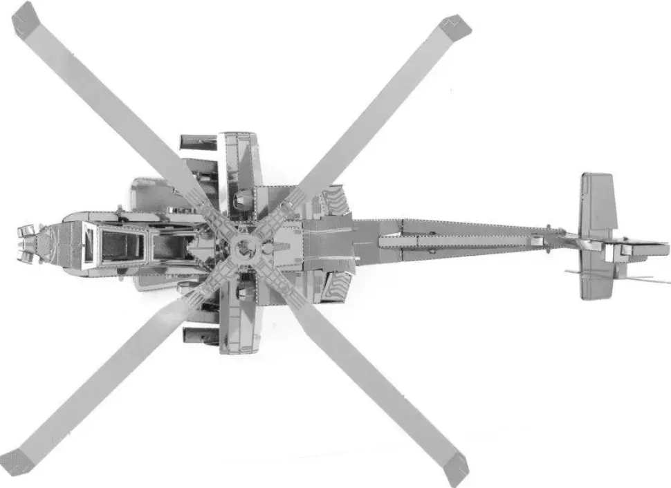 Puzzle Helicóptero AH-64 Apache 3D
