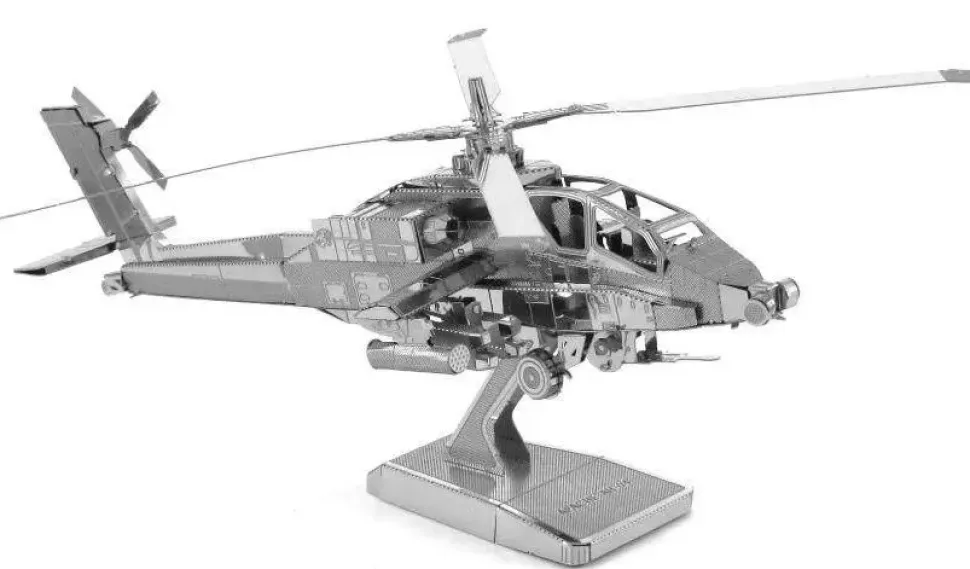 Puzzle Helicóptero AH-64 Apache 3D