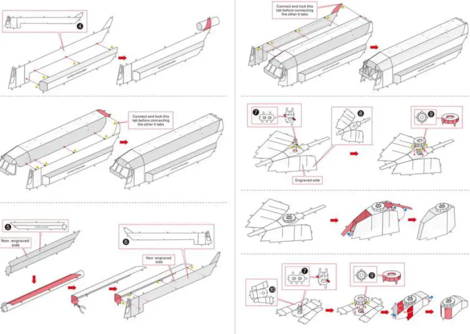 Puzzle Helicóptero CH-47 Chinook 3D