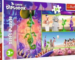 Puzzle Hokus pokus Diplodokus 24 maxi