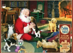 Puzzle Hora de brincar do Papai Noel