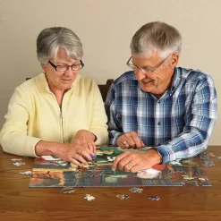 Puzzle Hora de brincar do Papai Noel