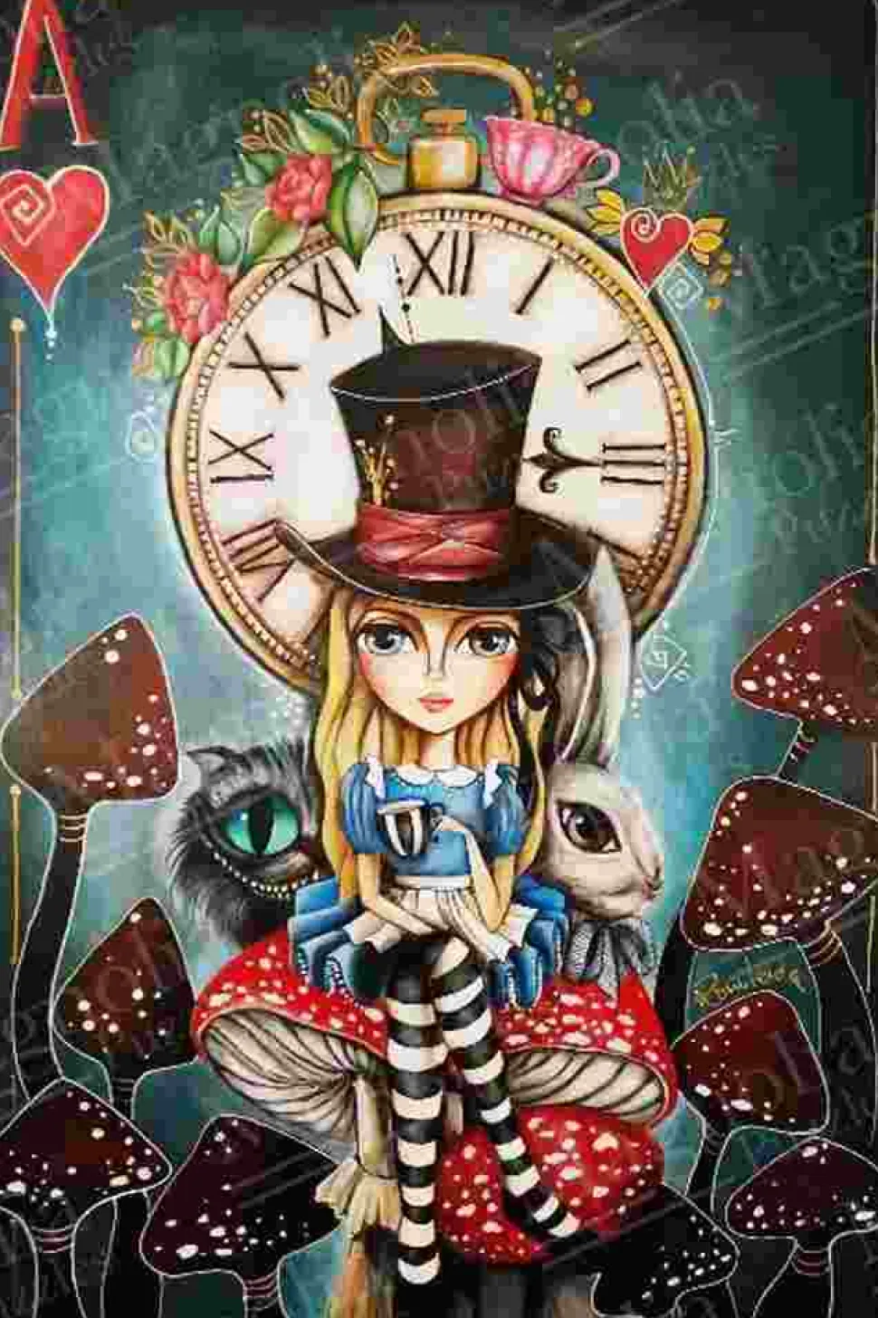 Puzzle Hora do chá com Alice