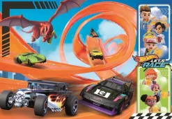 Puzzle Hot Wheels 104 peças