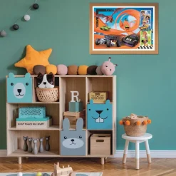 Puzzle Hot Wheels 104 peças