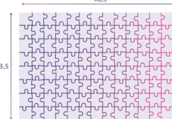 Puzzle Hot Wheels 104 peças