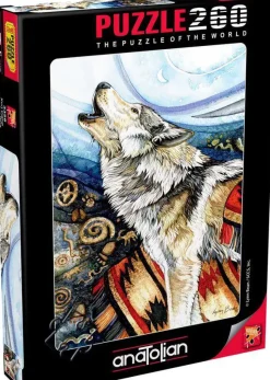 Puzzle Howling Wolf