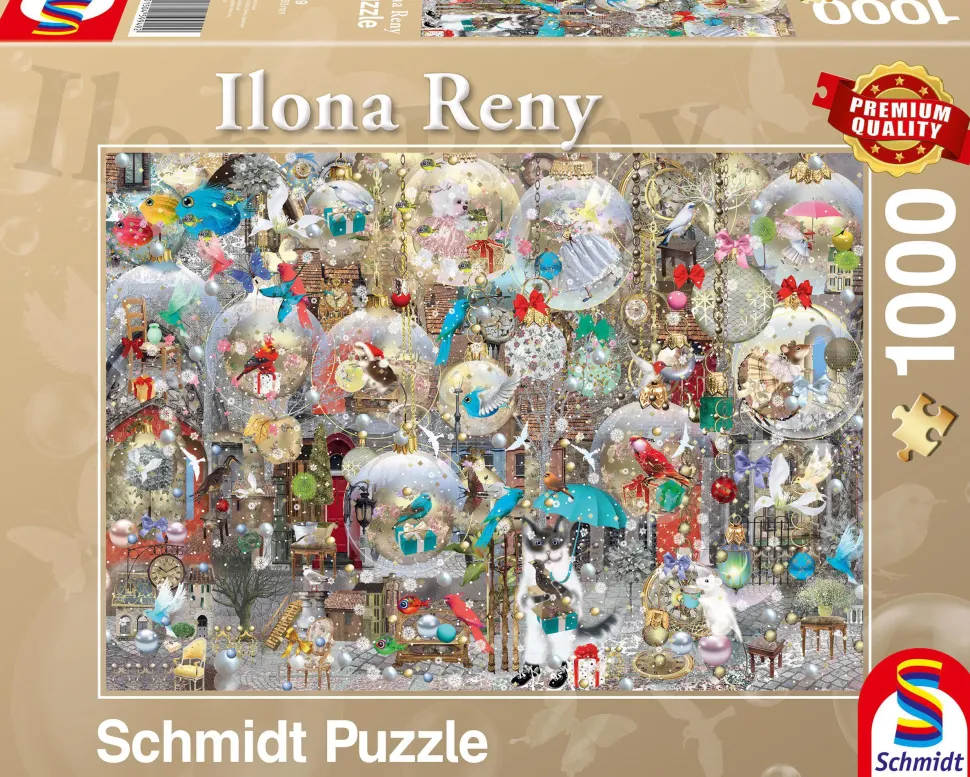 Puzzle Ilona Reny: Decorando com sonhos