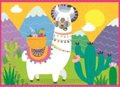 Puzzle 4in1 Merry Llamas