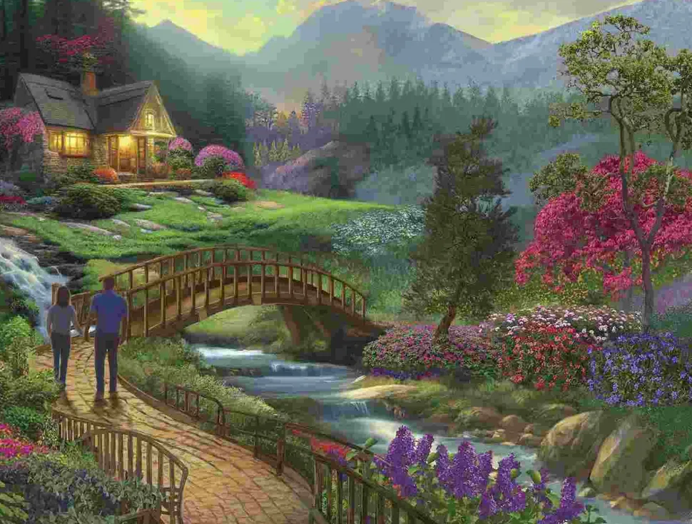 Puzzle Indo para casa