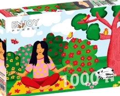 Puzzle Ioga no parque