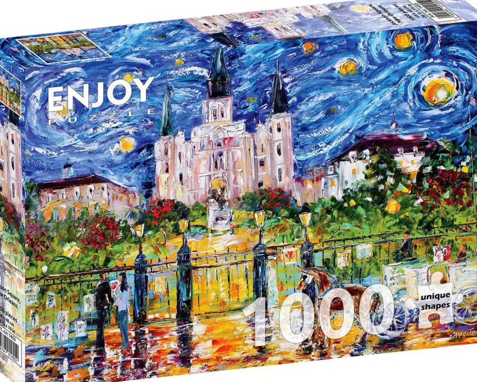 Puzzle Jackson Square, Nova Orleans