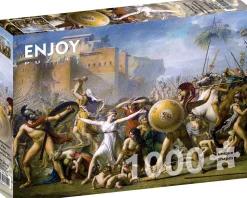 Puzzle Jacques-Louis David: A Intervenção das Sabinas