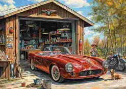 Puzzle Jaguar na garagem 300 XL