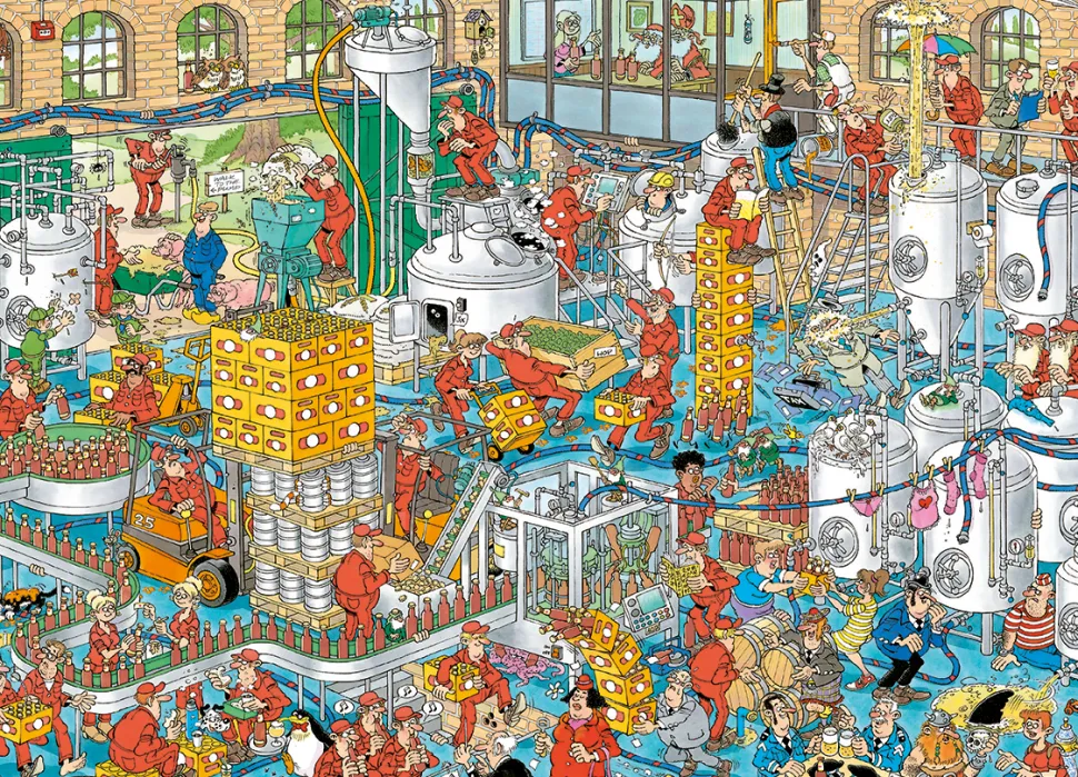 Puzzle Jan van Haasteren: A Cervejaria Artesanal