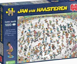 Puzzle Jan Van Haasteren: andando no skate bowl
