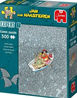 Puzzle Jan van Haasteren: mania de tubarão