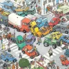 Puzzle Jan van Haasteren: caos no trânsito